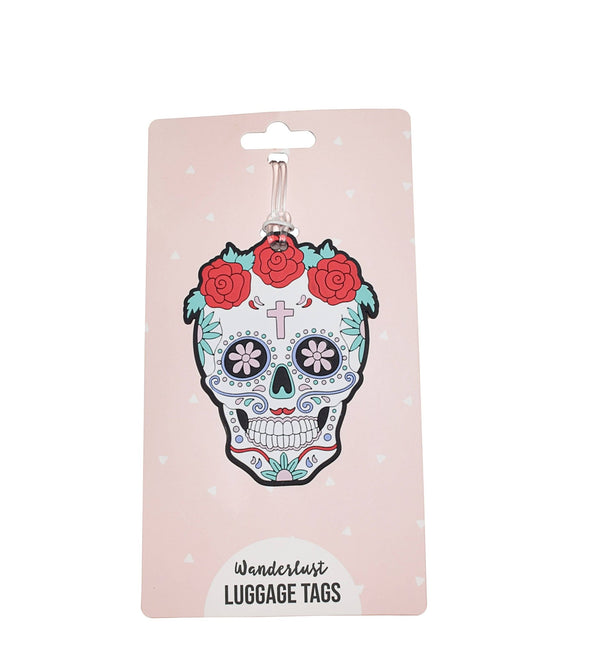 Assorted Silicone Luggage Tags - Blush & Cactus