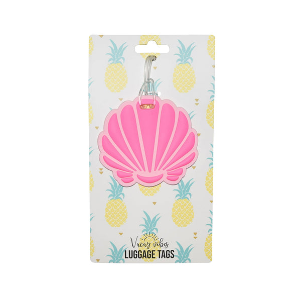 Assorted Silicone Luggage Tags - Blush & Cactus