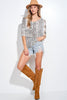 Bohemian Style Knit Top - Curvy Size