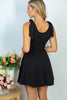 Sleeveless Solid Knit Dress