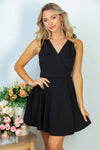 Sleeveless Solid Knit Dress