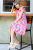 XMAS JULY Paisley Pattern Baby Doll Dress - 2 Colors