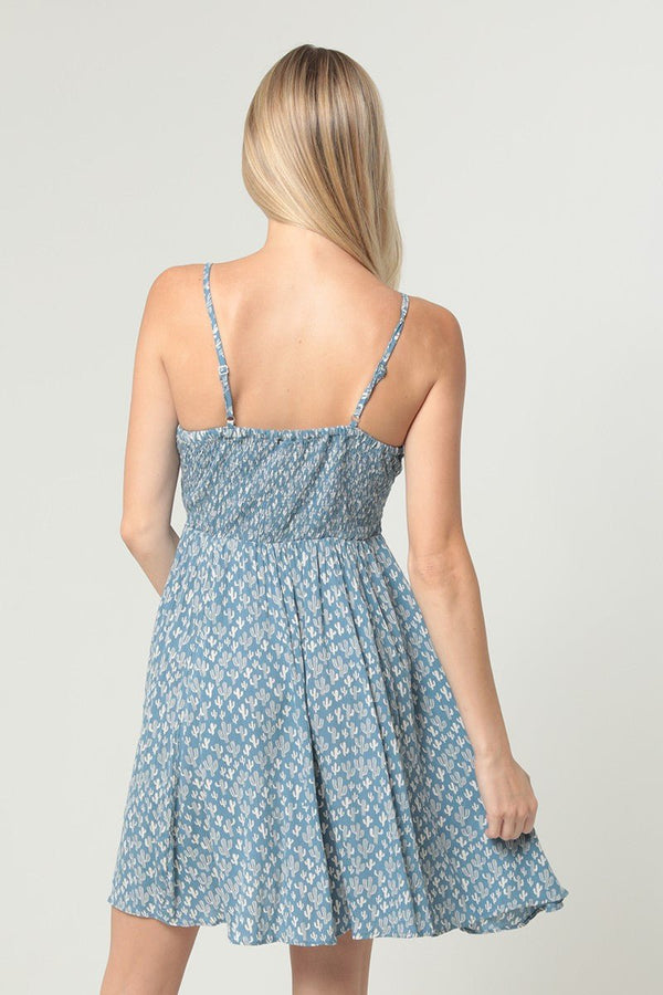 Cactus Cutie Dress - Blush & Cactus