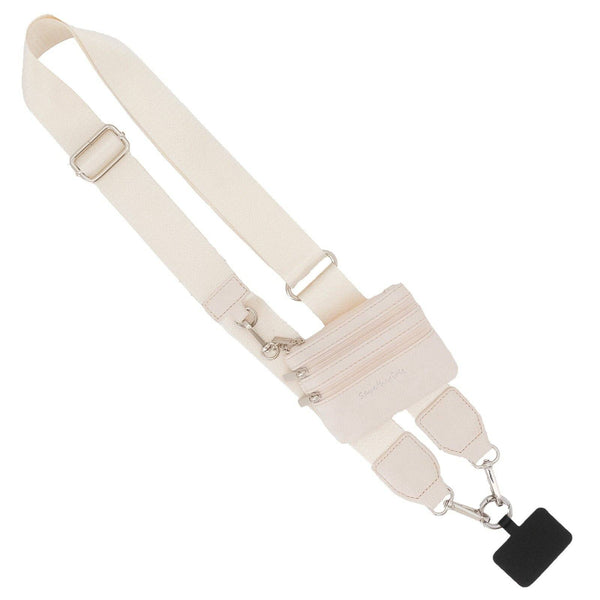 Clip & Go Strap with Pouch - Neutral Collection - Blush & Cactus