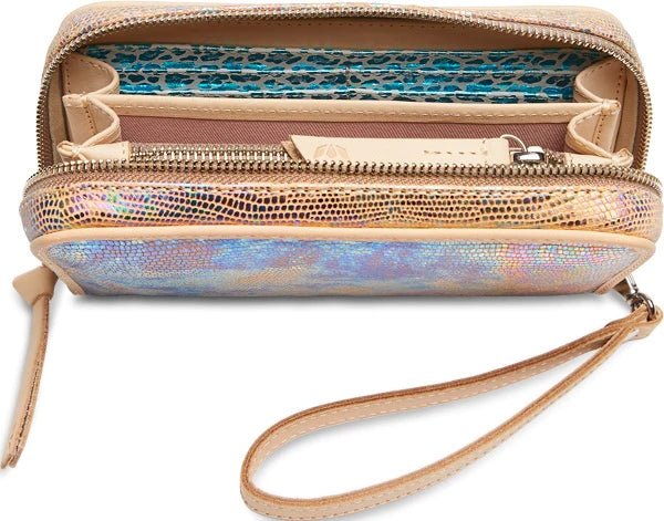 SALE Consuela | Gloria Wristlet Wallet - Blush & Cactus