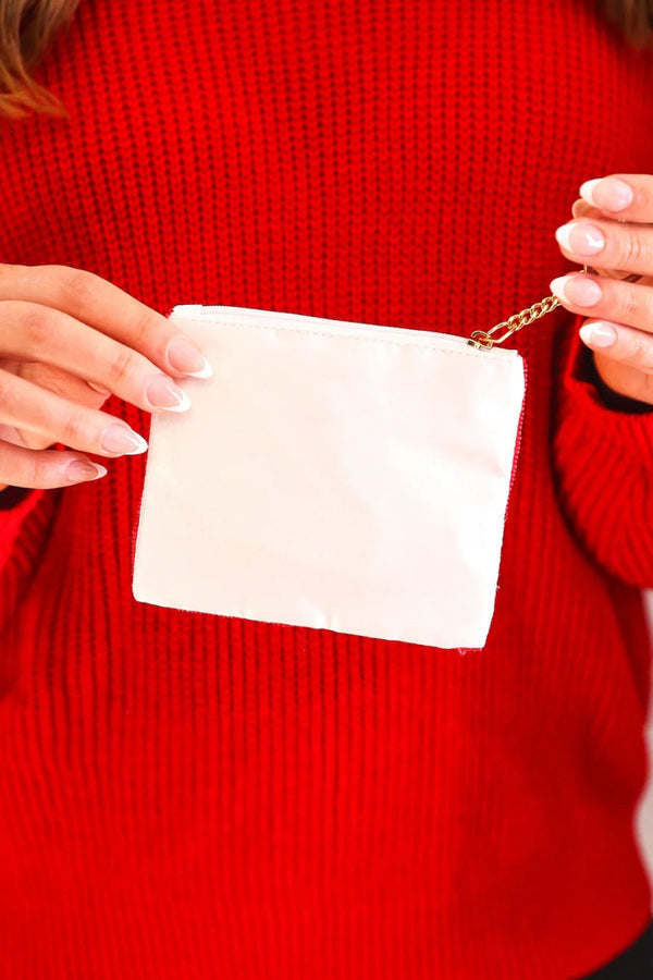 Best Teacher Coin Purse - Blush & Cactus