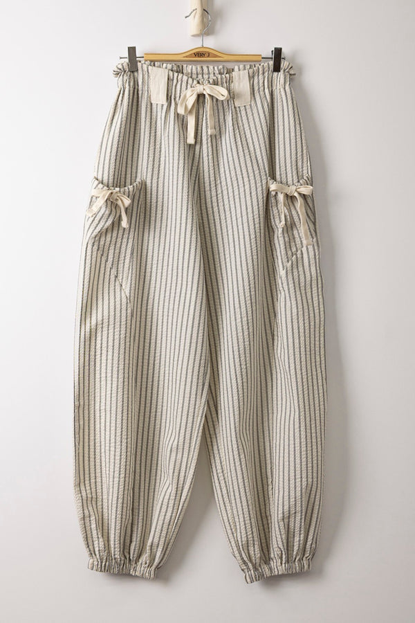 Bow & Tell Stripe Pant