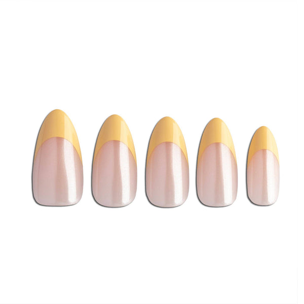 PaintLab Butter Yellow Chrome Paint Lab Nails - Blush & Cactus