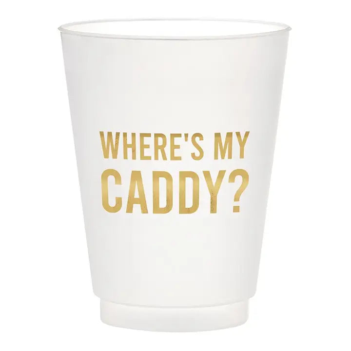 Frost Cup - Where's My Caddy - 6 Ct