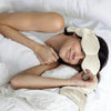 Nodpod Bone Weighted Sleep Mask - Eye Mask - Blush & Cactus