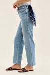 Judy Blue Mr Ankle Straight W/ Bandana Loop