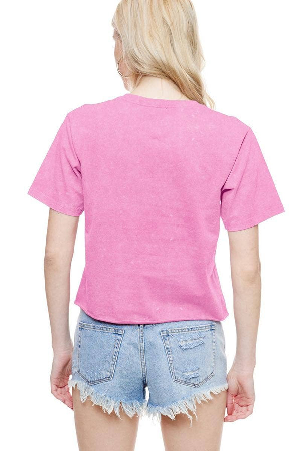 Free Bird Pink Babe Tee - Blush & Cactus
