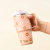 20 oz Mini On-The-Go-Darling Daisy Tan