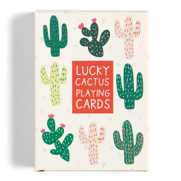 Lucky Cactus Deck of Playing Cards