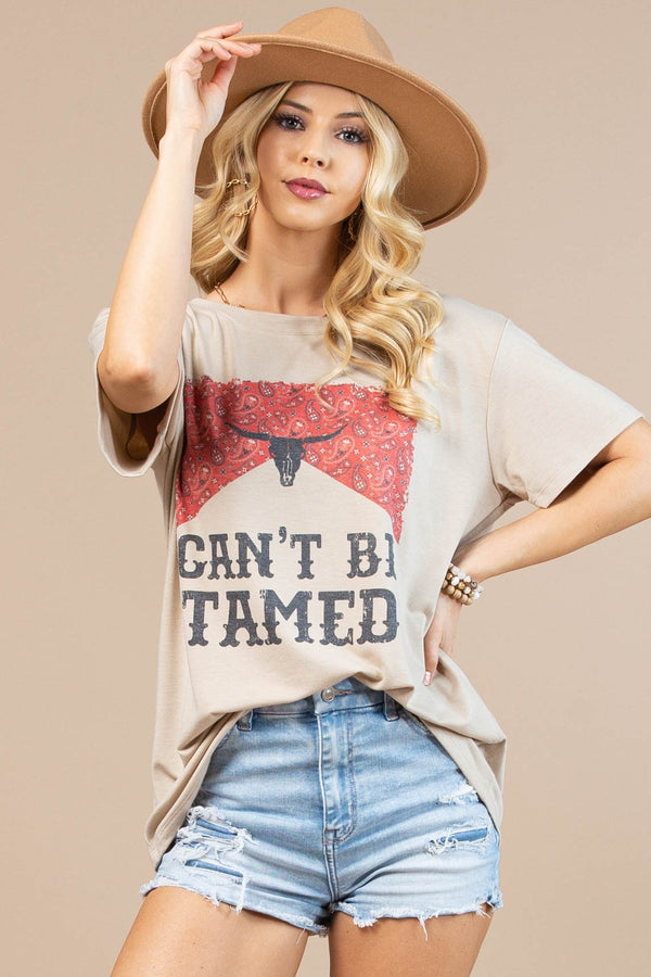 Western Graphic Relaxed T-Shirt