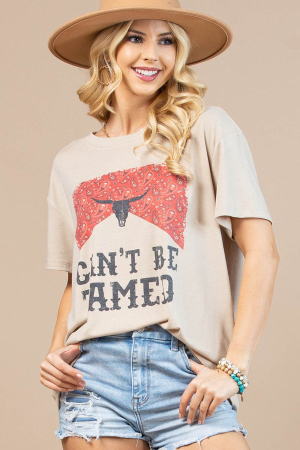 Western Graphic Relaxed T-Shirt