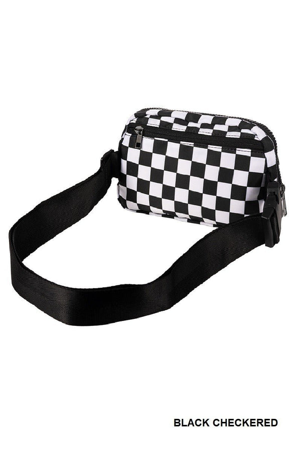 DOORBUSTER Everywhere Cross Body Fanny Pack Belt Bag - Blush & Cactus