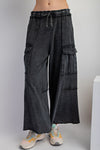 Easel Utility Mineral Washed Cargo Pants