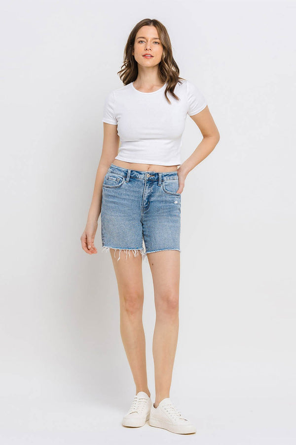 Lovervet High Rise Midi Shorts