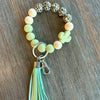 Cactus Western Keychain - Blush & Cactus