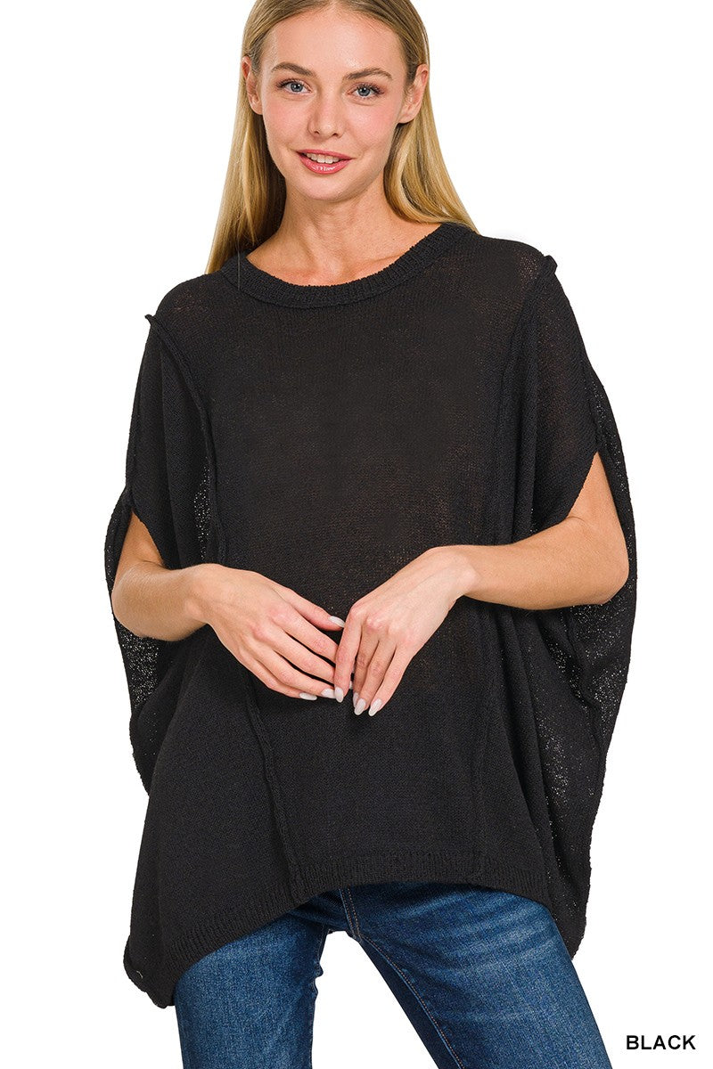 Drop Shoulder Short Sleeve Relaxed Pullover