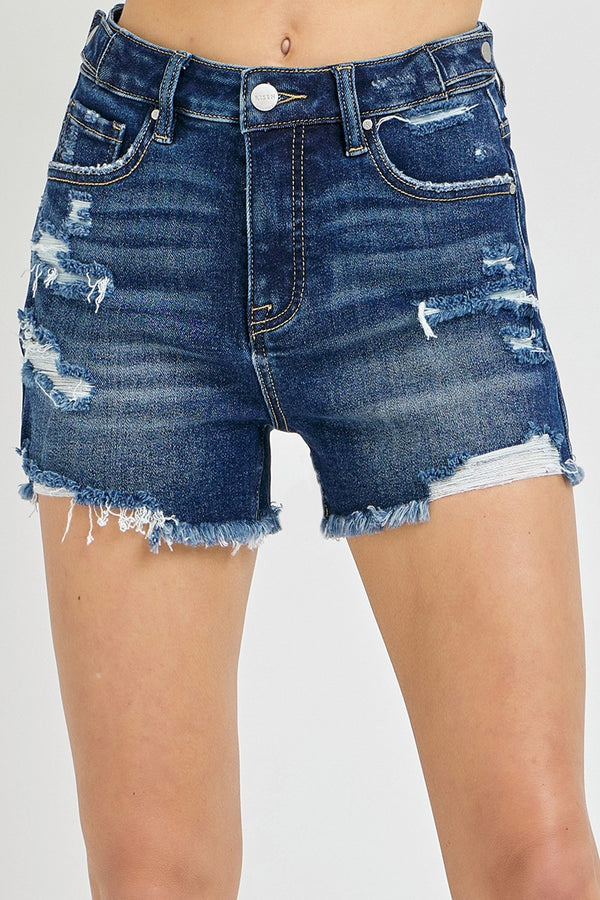 Risen Tummy Control Highrise Waist Band Shorts