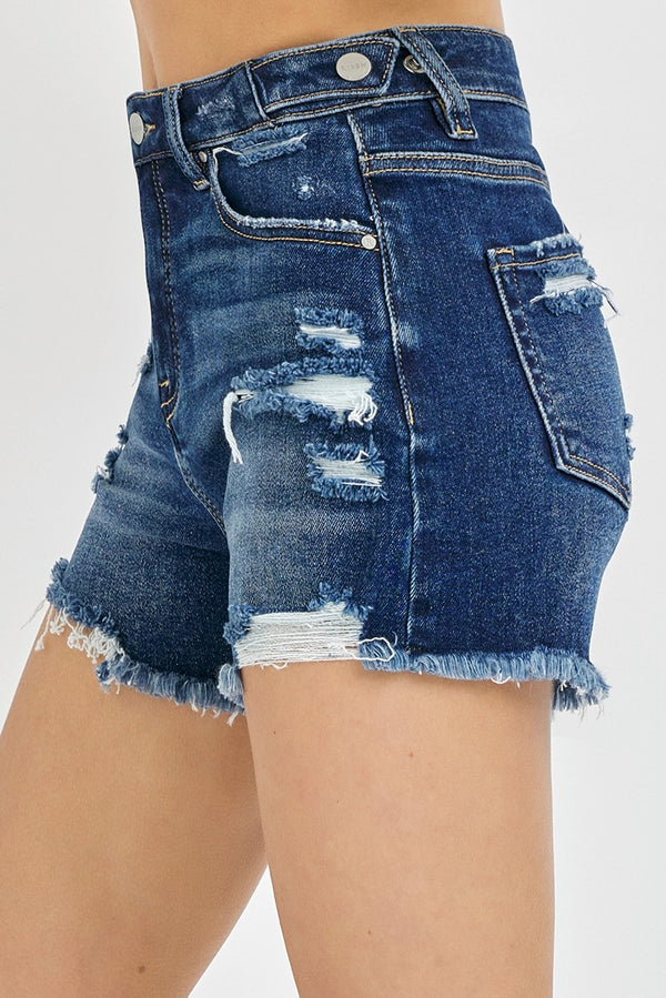 Risen Tummy Control Highrise Waist Band Shorts