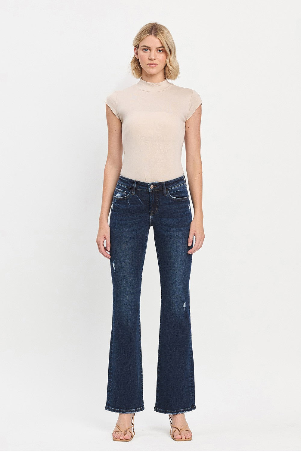 Lovervet Low Rise Full Length Bootcut Jeans