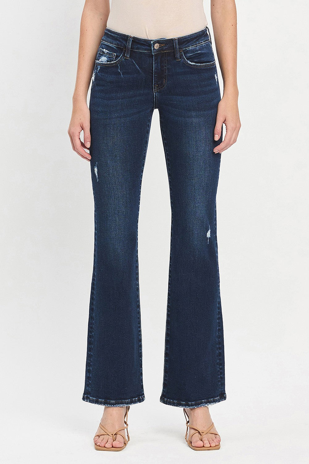 Lovervet Low Rise Full Length Bootcut Jeans