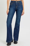 Risen Tummy Control High Rise Flare Jeans - Blush & Cactus