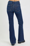 Risen Tummy Control High Rise Flare Jeans - Blush & Cactus