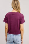 Free Bird Vintage Graphic Tee - Blush & Cactus