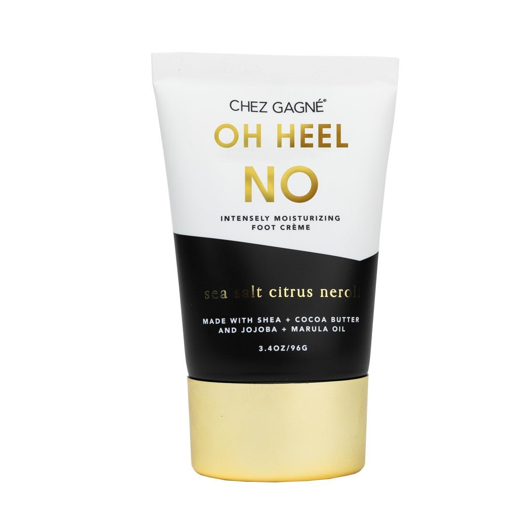 Chez Gagne Oh Heel No - Foot Creme - Sea Salt Citrus Neroli - Blush & Cactus