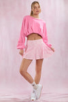 Pink Birdie Golf Skort - Blush & Cactus