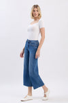Vervet High Rise Super Soft Slim Wide Crop