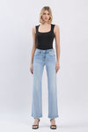 Lovervet High Rise Slim Wide Leg Jeans"