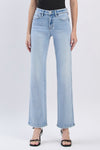 Lovervet High Rise Slim Wide Leg Jeans"