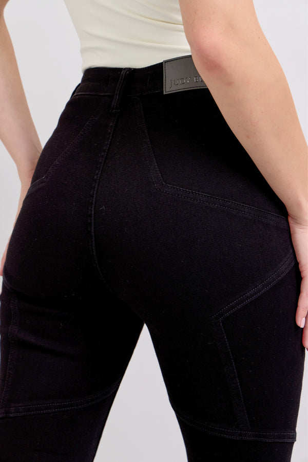 Judy Blue Hw Star Seam Detail Flare