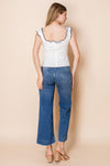 White Birch Sleeveless Solid Knit Top