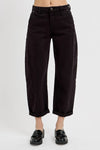 Risen High Rise Relaxed Barrel Cuffed Pants
