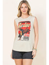 Western Graphic Rodeo Top