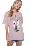 Zutter S/S Rock N Roll Bow Graphic Tee