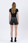 Lovervet Super High Rise Rhinestone A Line Shorts
