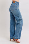 Judy Blue HW Star & Front Seam Detail Wide