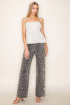 White Birch Sleeveless Solid Knit Top