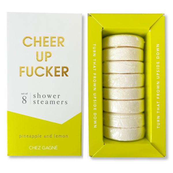 Chez Gagne Cheer Up Fucker - Shower Steamers Set
