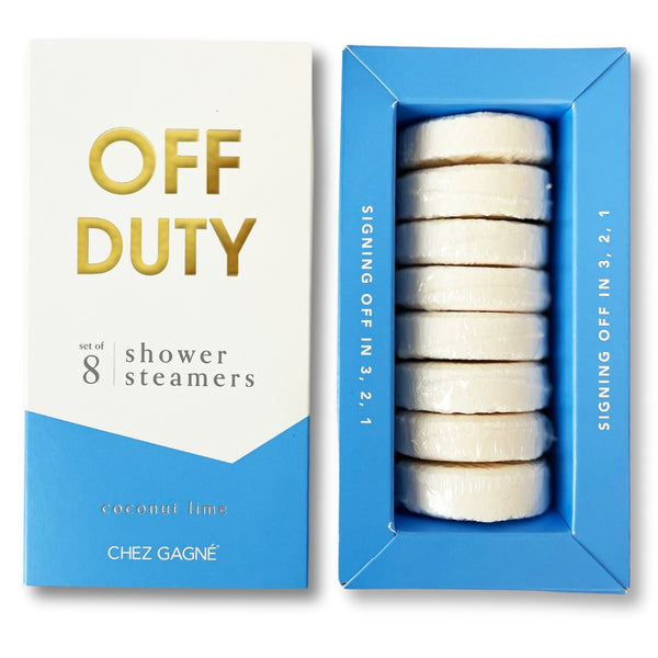 Chez Gagne Off Duty - Shower Steamers Set
