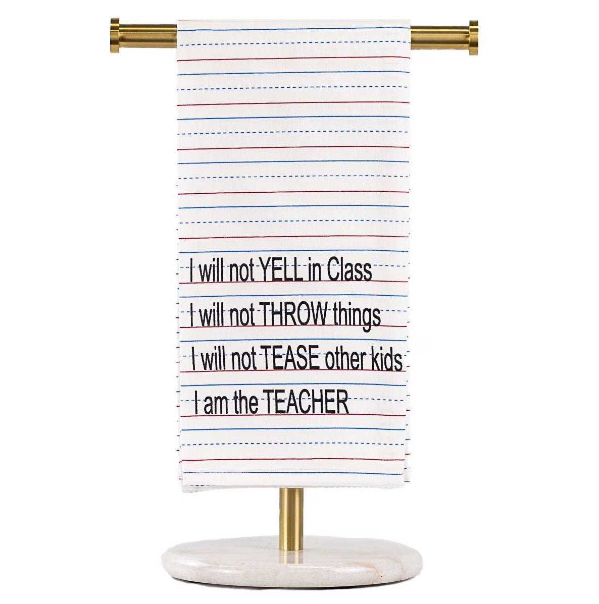 I Am The Teacher Hand Towel