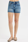 Risen Tummy Control High Rise Bow Detailed Shorts - Blush & Cactus