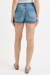 Risen Tummy Control High Rise Bow Detailed Shorts - Blush & Cactus
